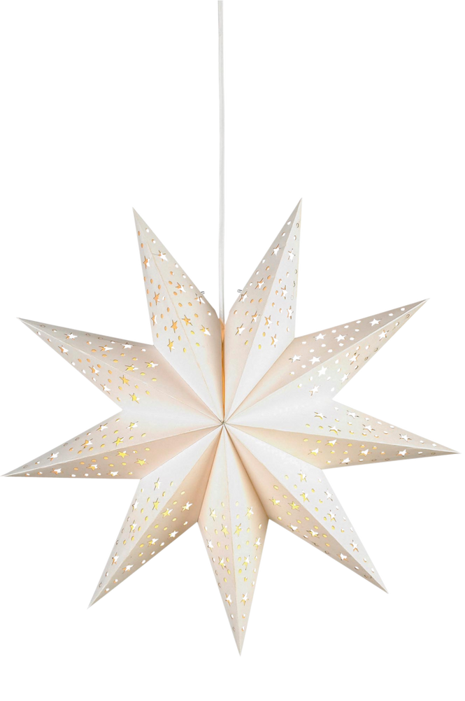 Julstjärna SOLVALLA 45 cm
