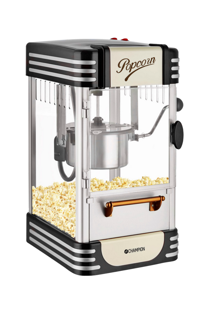 Popcornmaskin Retro Svart