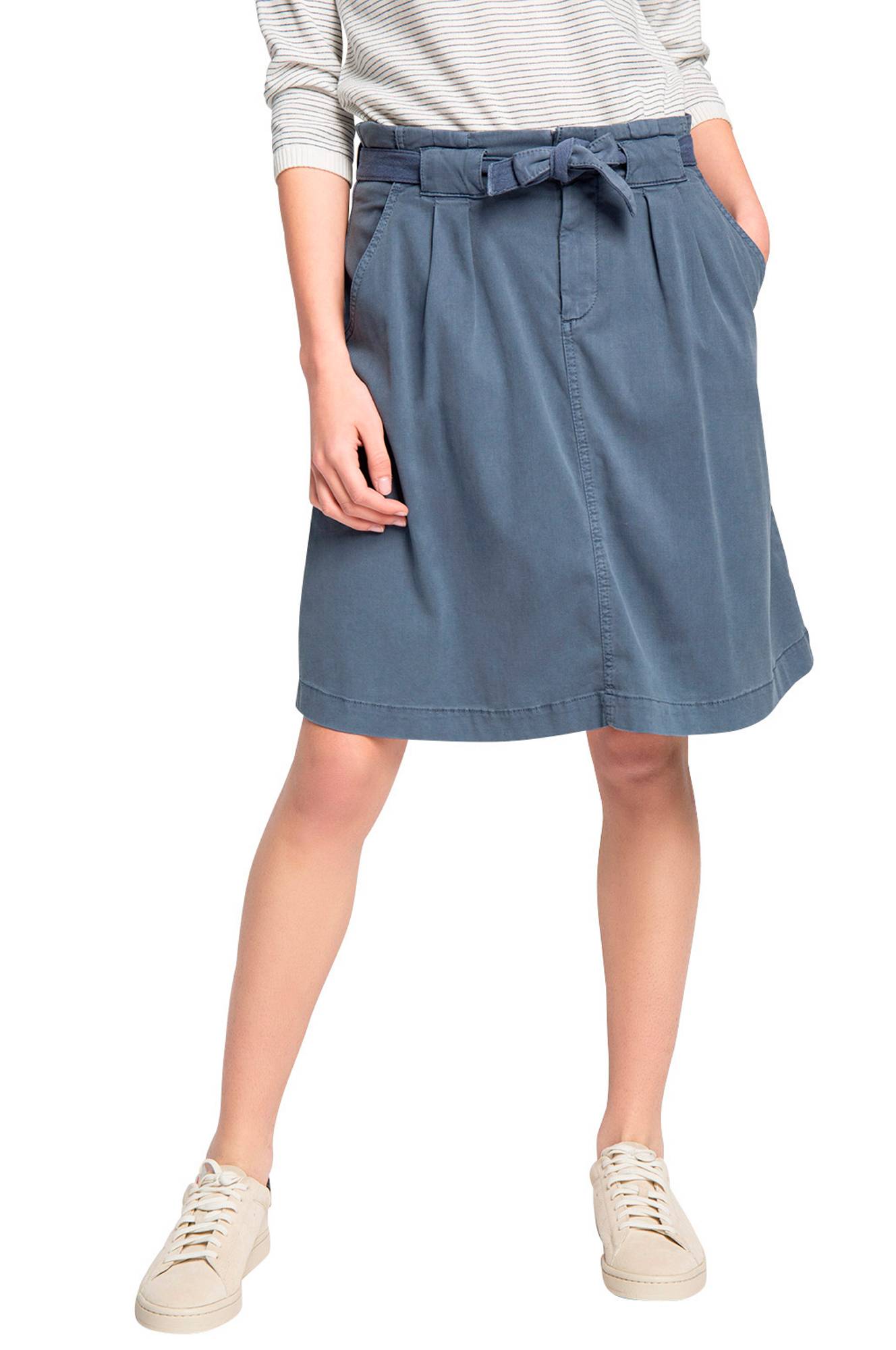 EDC by ESPRIT, Kjol, Strl: 34, Grå, Bomull EDC by ESPRIT, Kjol, Strl: 34, Grå, Bomull