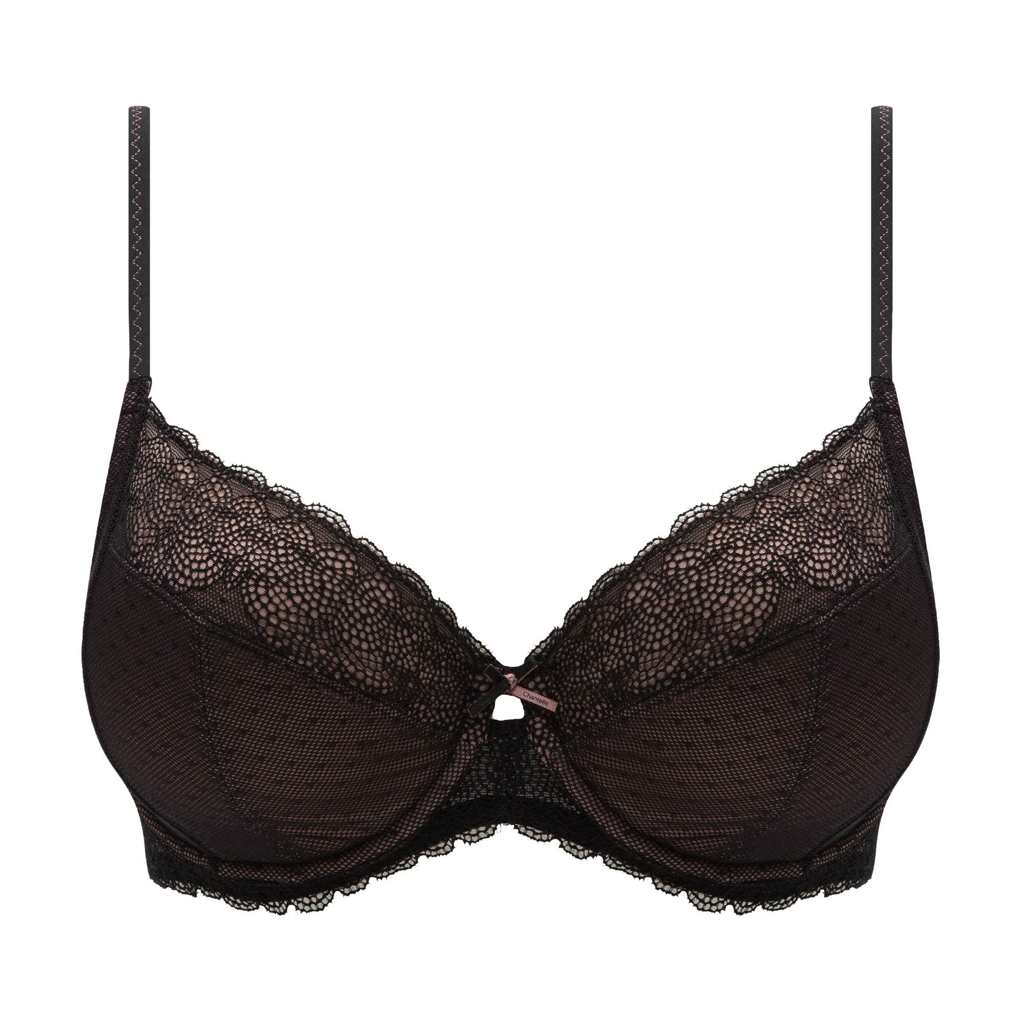 Chantelle Bygelbh Le Marais Lace Unlined Plunge Bra Svart Bygelbh