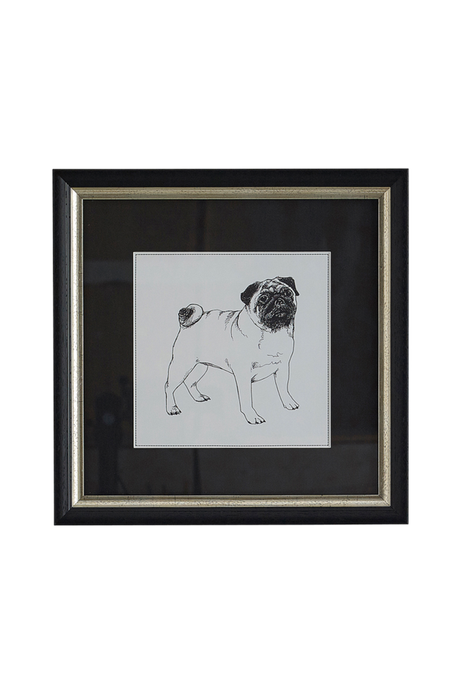 Bilde av Bilde Bulldog 35x35 cm