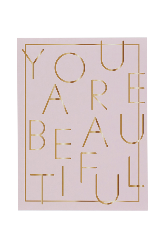 Bilde av Poster Beautiful 30x40 cm