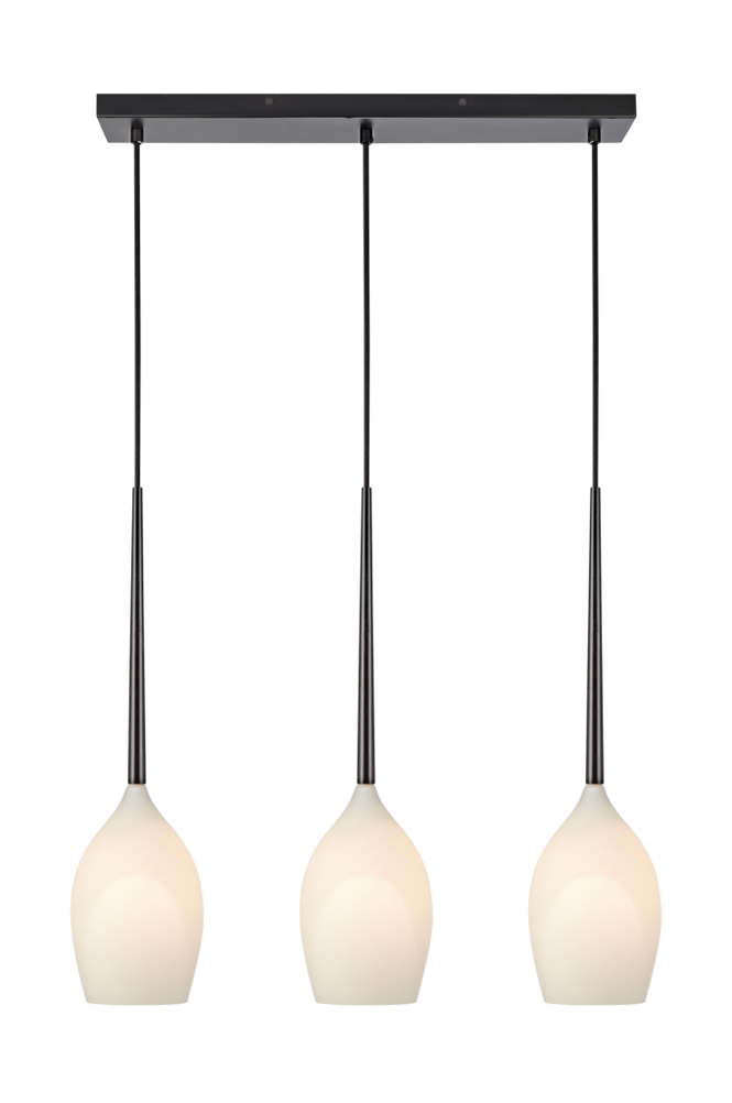 Loftlampe SALUT Pendel sort/hvid