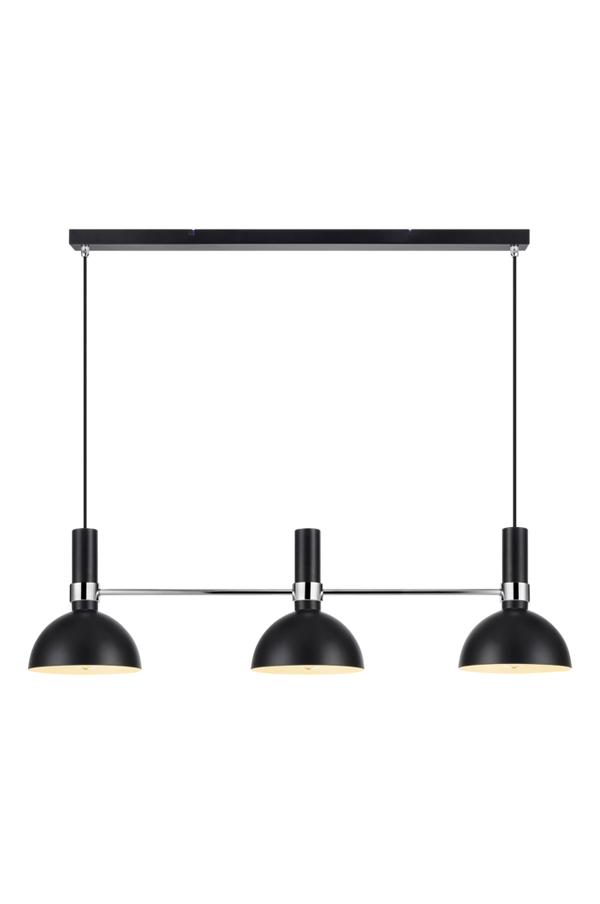 Bilde av Taklampe LARRY Svart/krom - 30151
