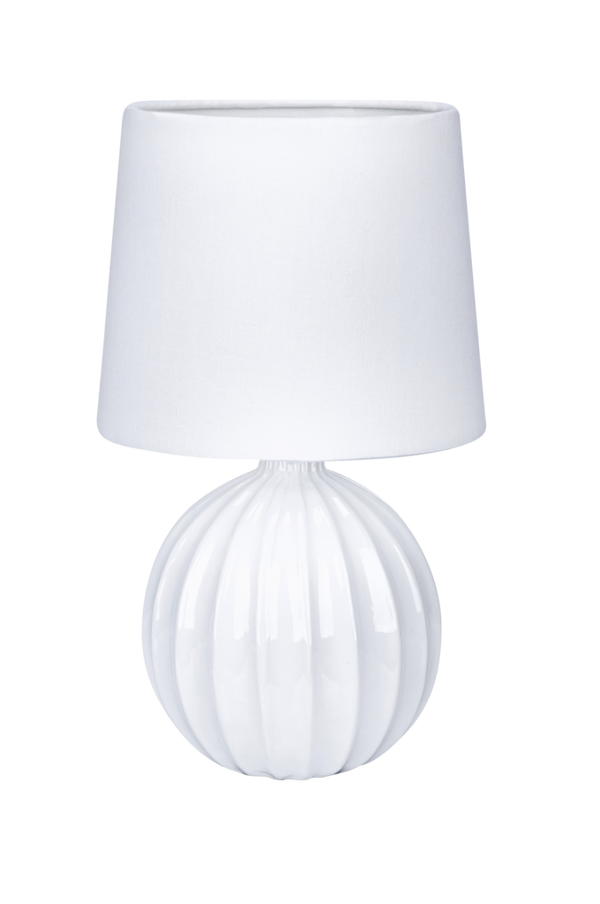 Bilde av Bordlampe MELANIE Hvit - 30151
