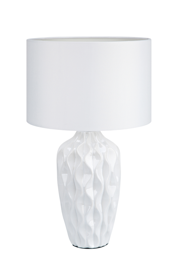 Bilde av Bordlampe ANGELA Hvit - 30151
