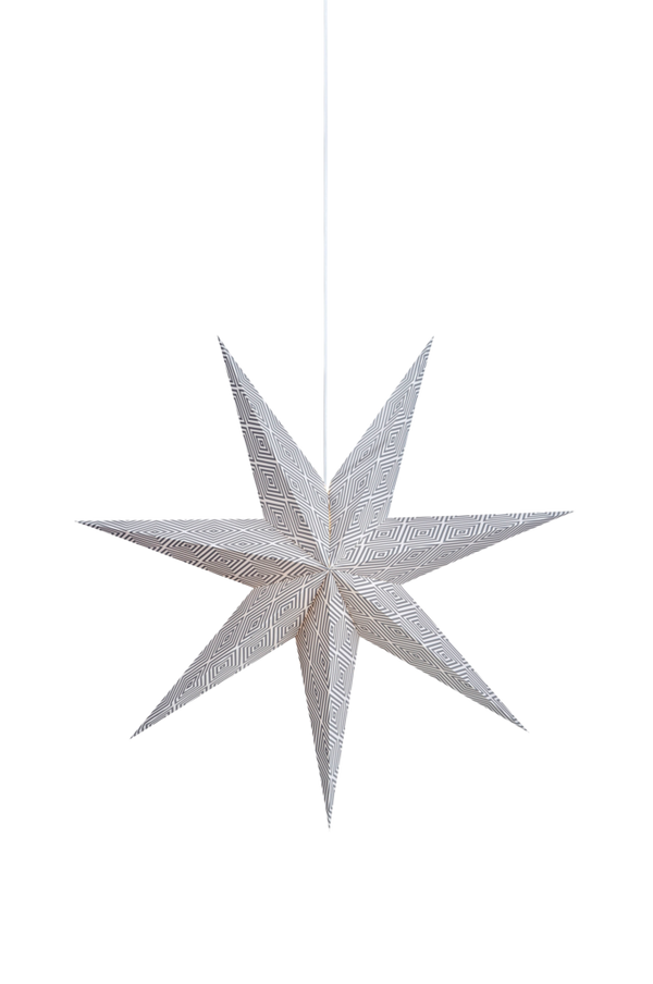 Bilde av Hengende pappstjerne Erna 75 cm - 30151
