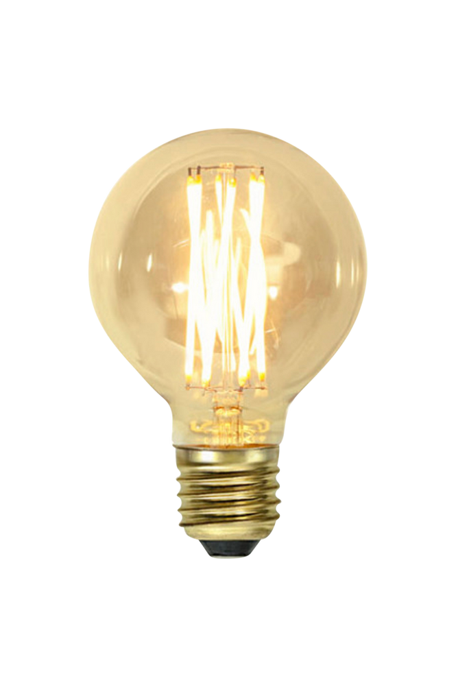 LED-lampa E27 G80 Vintage Gold