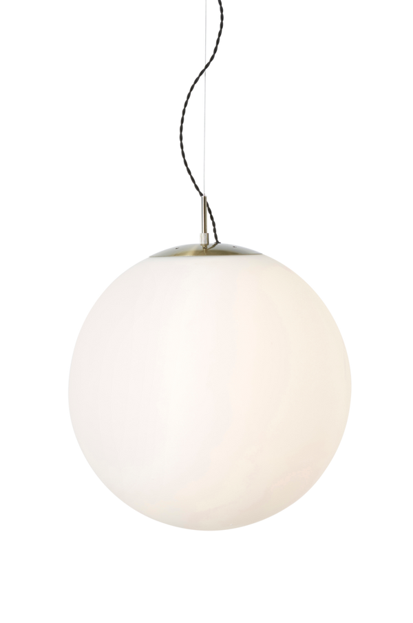Bilde av Taklampe Brandon - hvit opalglass
