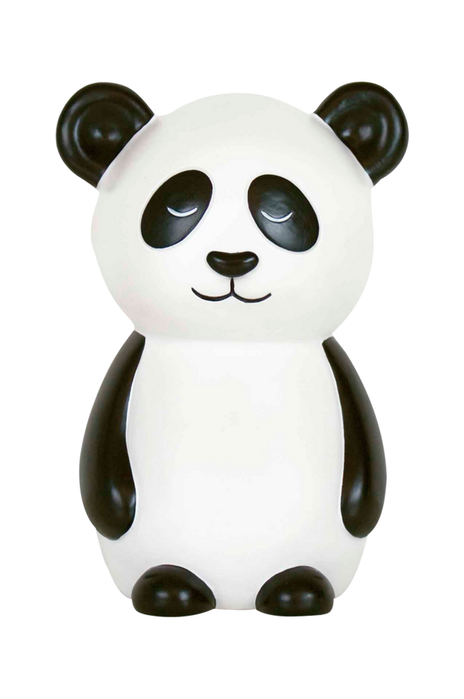 Nattlampa Panda Svart/Vit