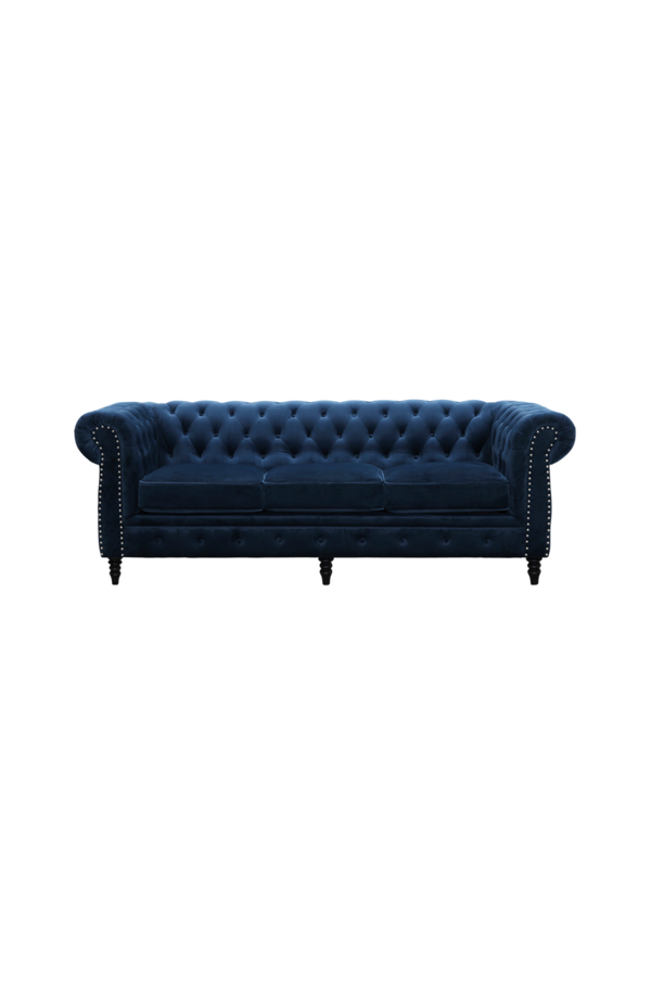 Bilde av Sofa Cambridge Fløyel 3-seter - 30151
