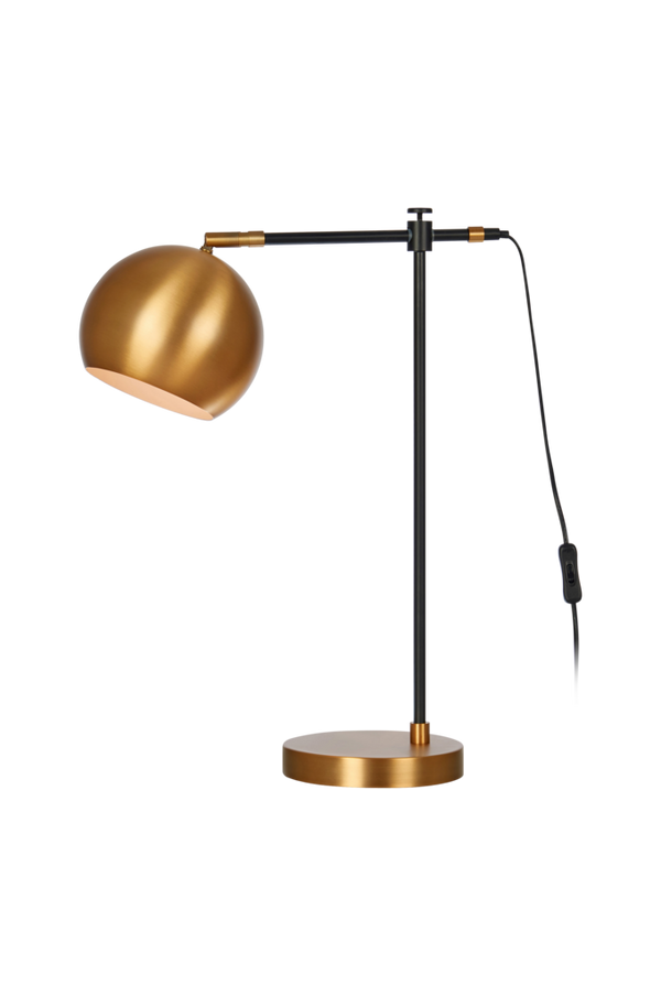 Bilde av Bordlampe Chester Svart/bronse - 30151
