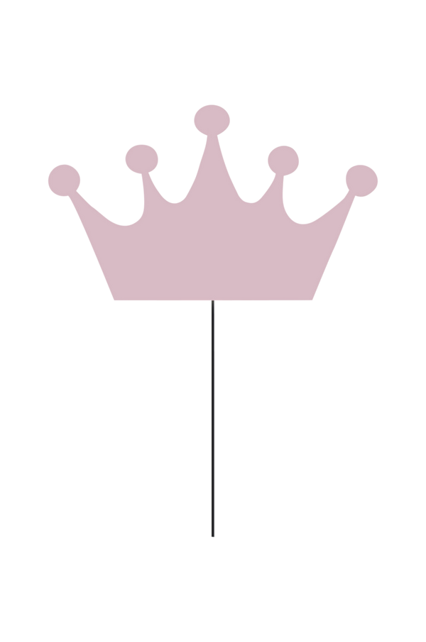 Bilde av Vegglampe Crown Rosa - 30151
