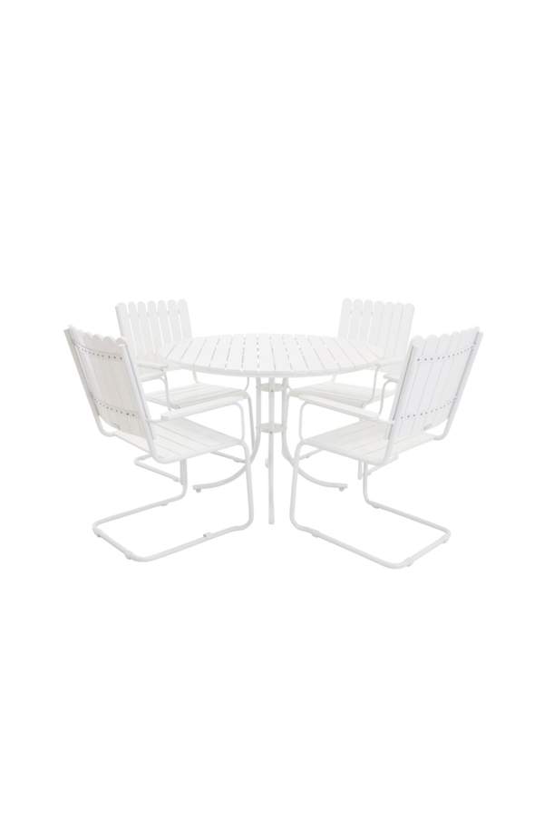 Bilde av HOLMSUND bord + 4 stoler - 1
