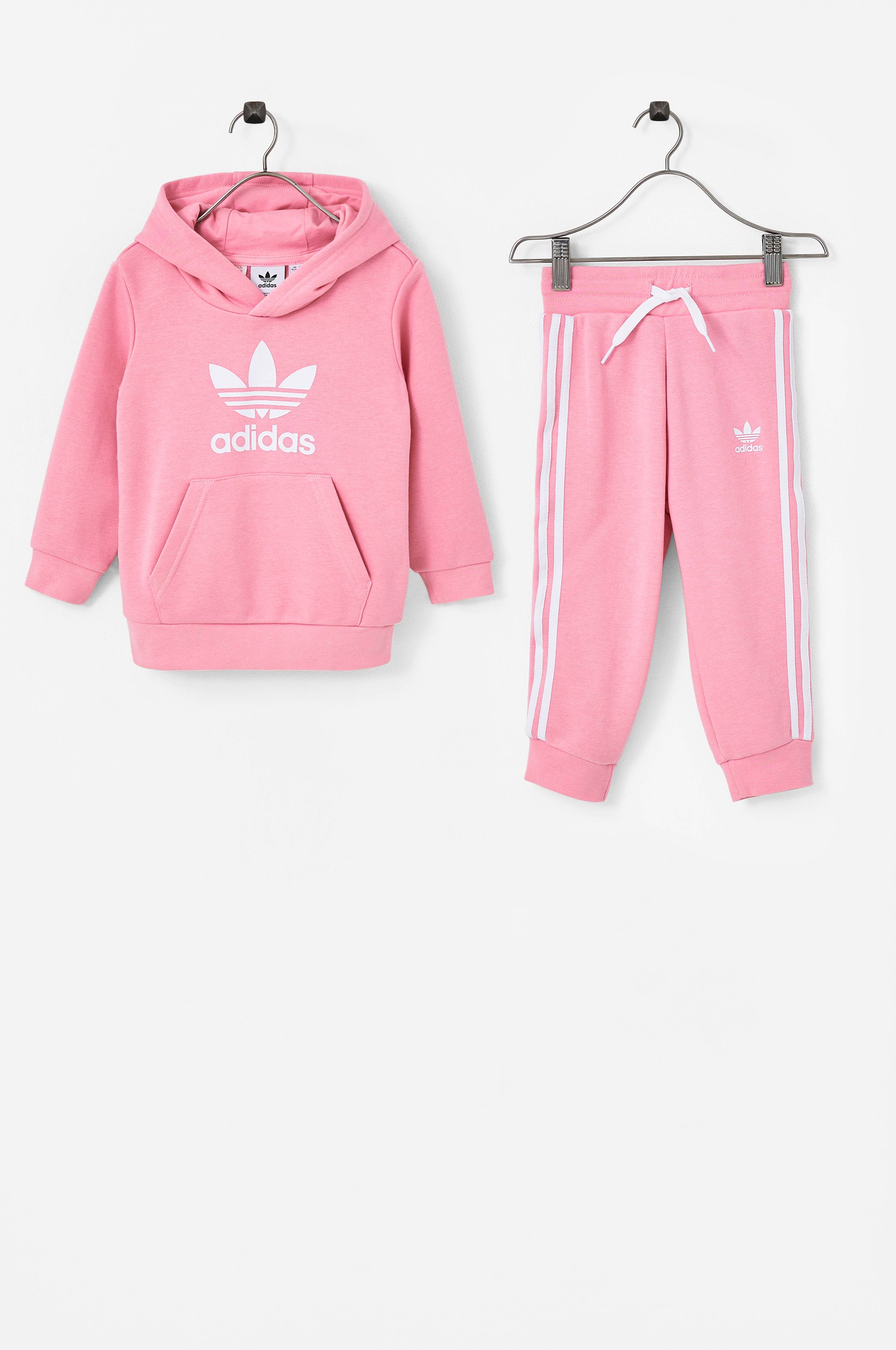 adidas trefoil hoodie barn