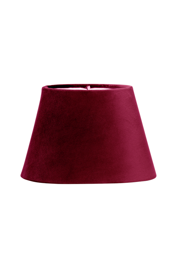 Bilde av Lampeskjerm Oval Fløyel 20 cm - 30151
