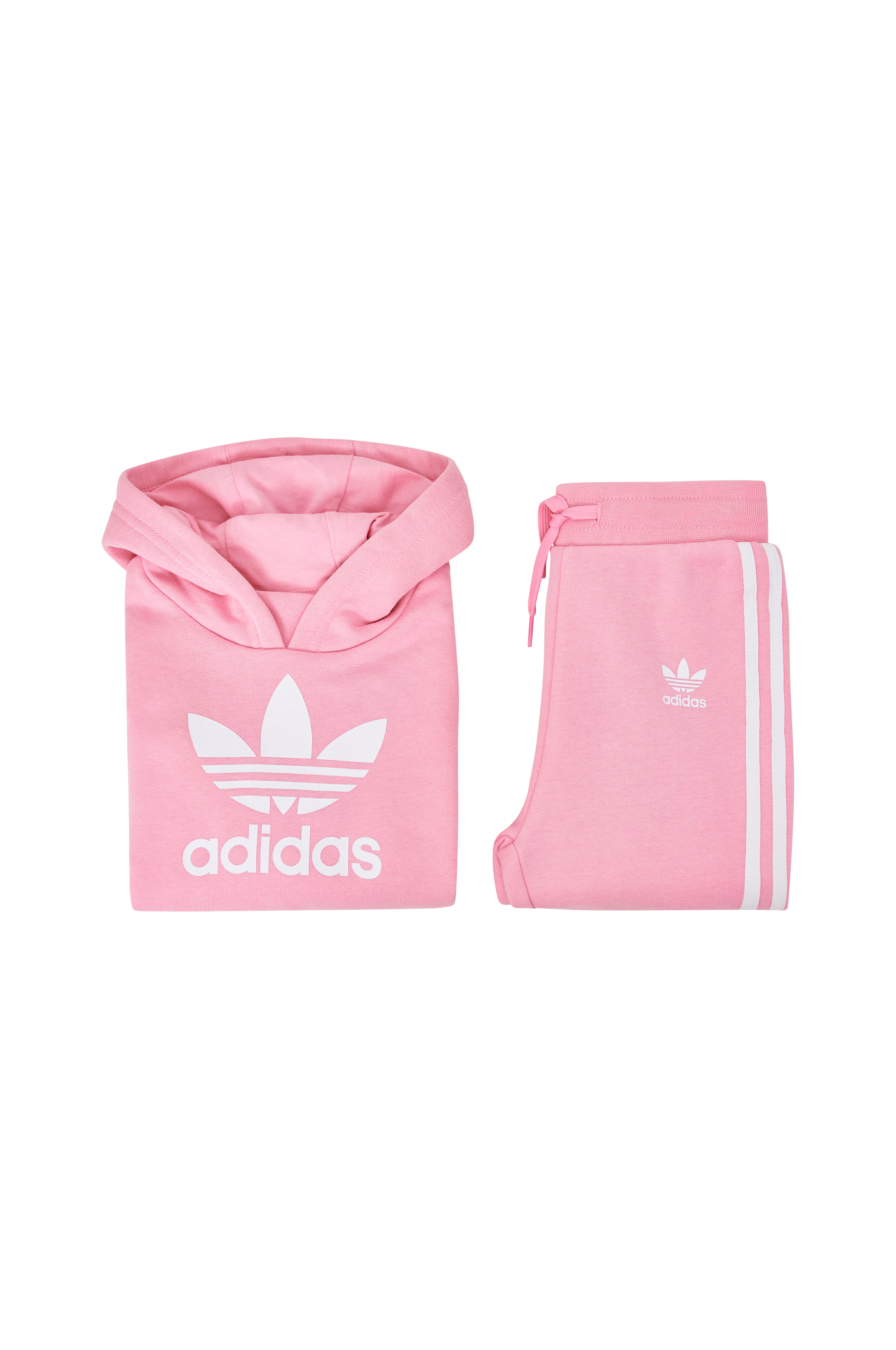 adidas trefoil hoodie barn