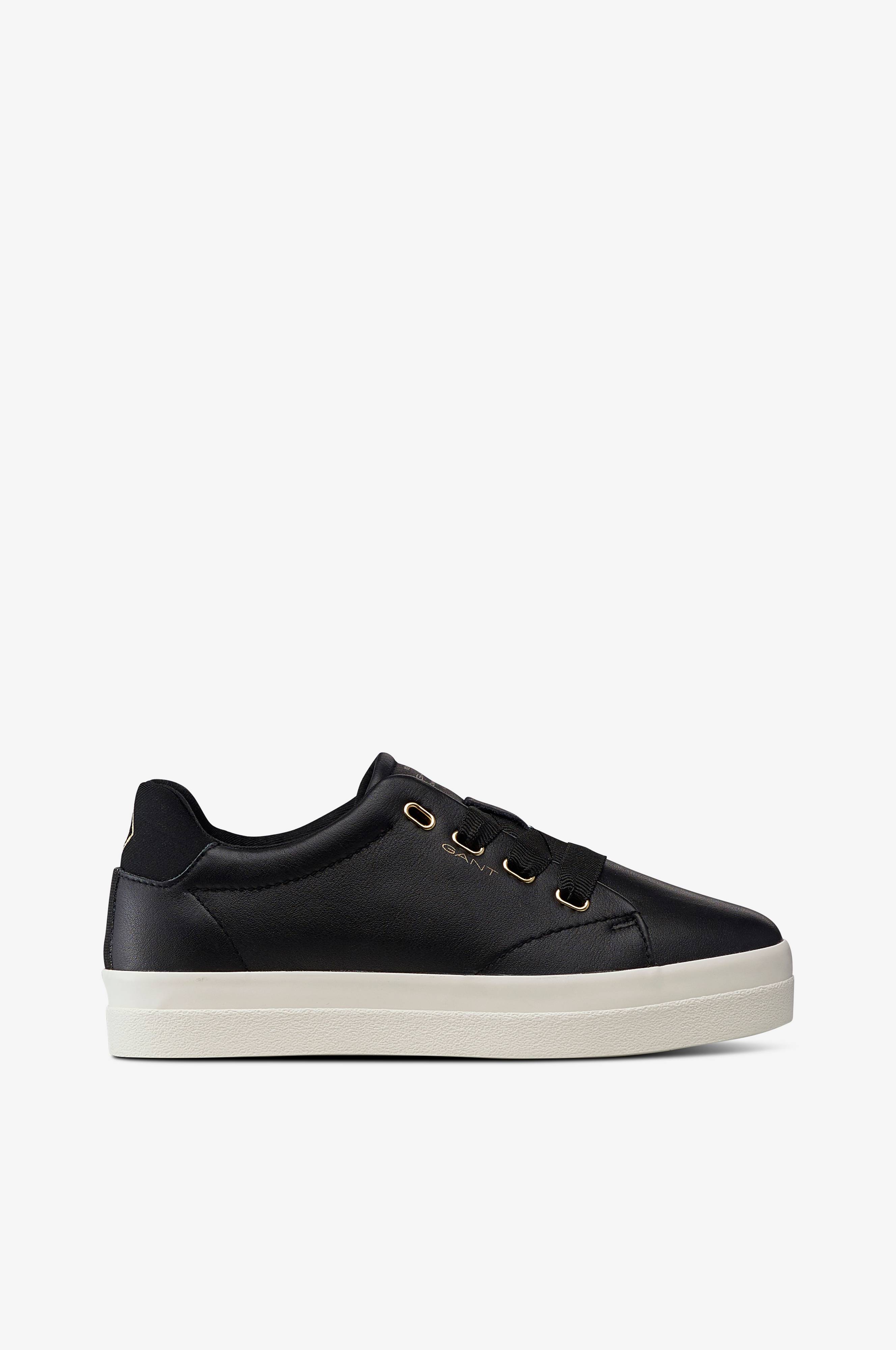 Gant Sneakers Aurora Low Lace i skinn Svart Dame Ellos.no Gant Sneakers Aurora Low Lace i skinn Svart Dame Ellos.no