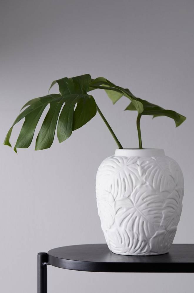 Bilde av Vase Leaves høyde 21 cm