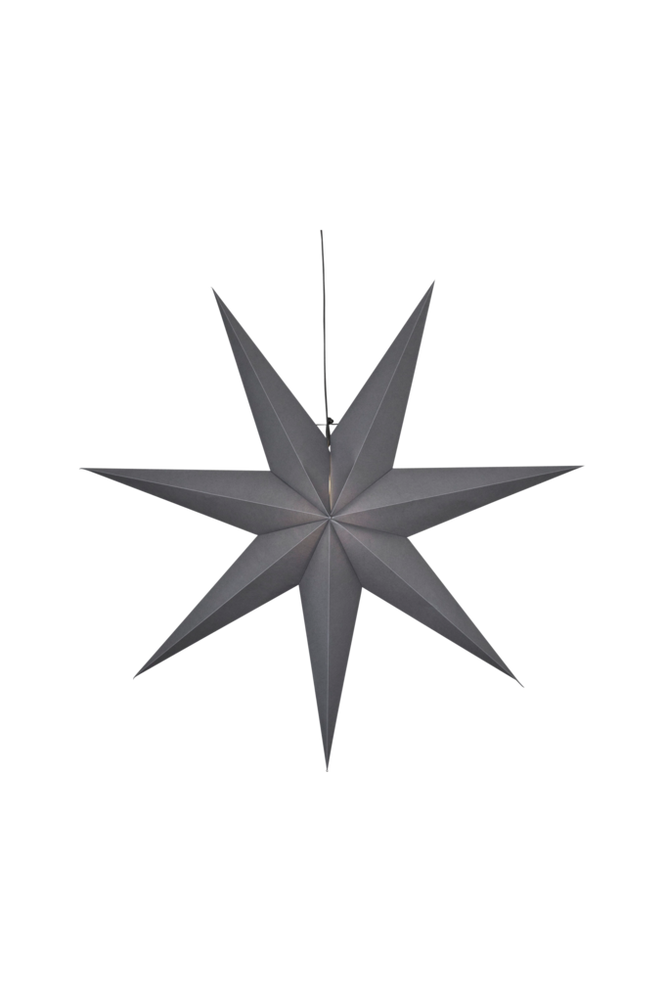 Ms - belysning Ozen stjerne 100 - Grå