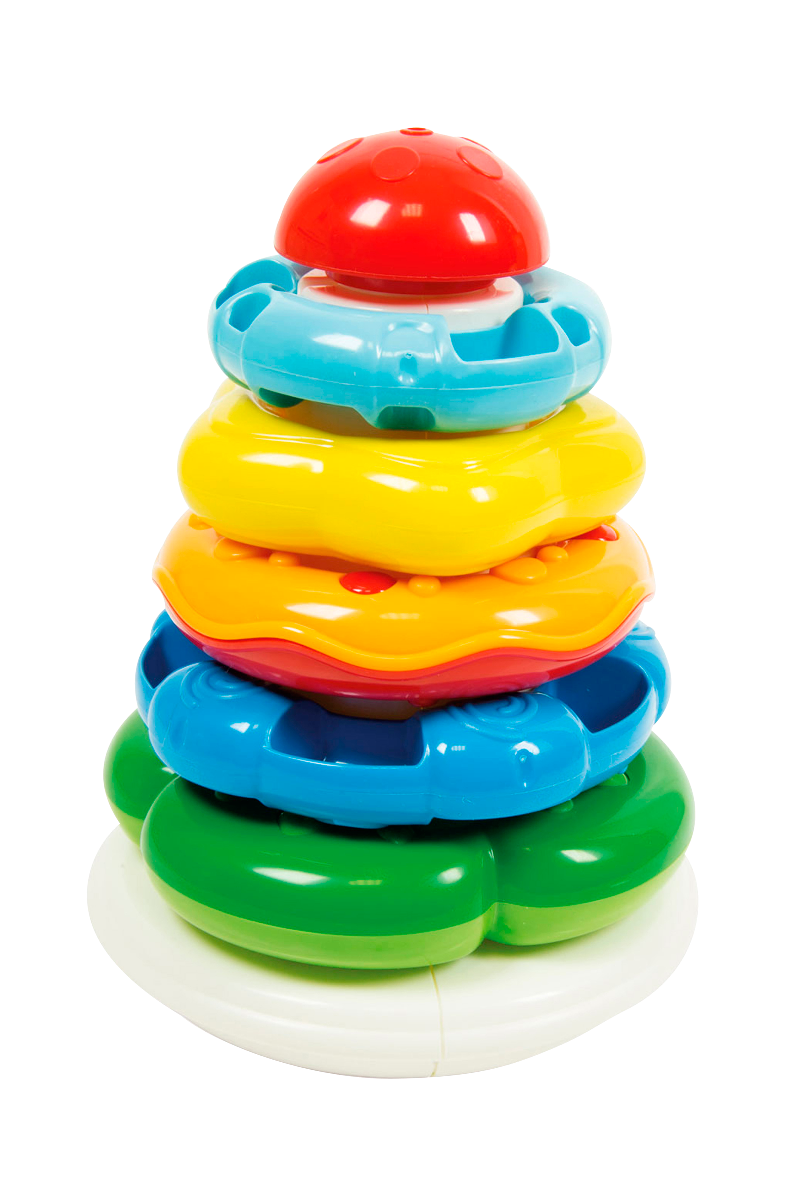 Clementoni Stacking Rings Babyleksaker Ellos.se