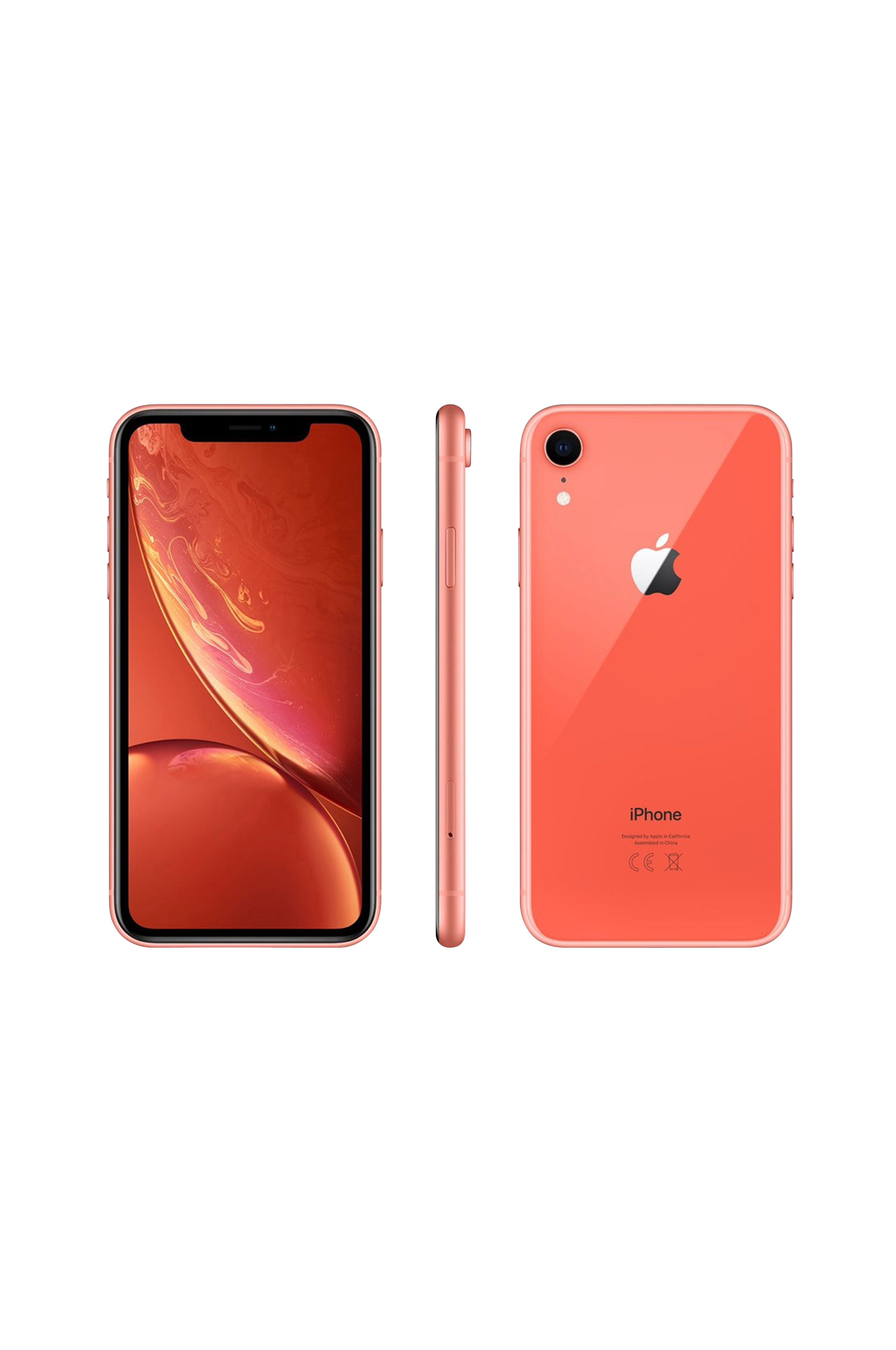 Apple iPhone XR 64GB Coral MRY82 - Smartphones - Ellos.no
