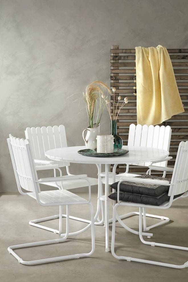 Bilde av Spisegruppe Torino, 4 stoler og bord