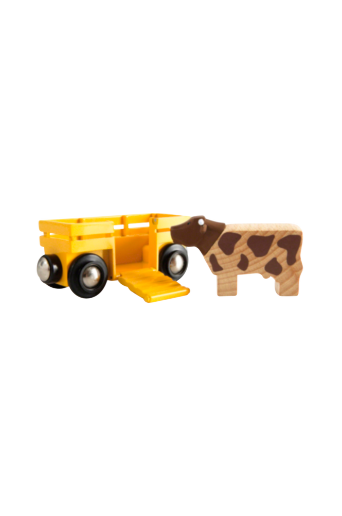 Brio Cow & Wagon