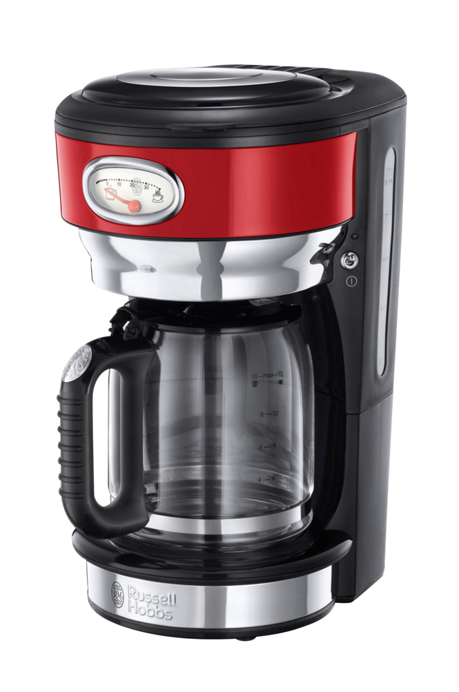 Russell Hobbs Kaffetrakter Retro Red