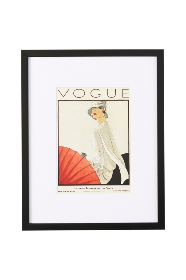 Bilde av Bilde Vogue January 11th 1928 - Multi

