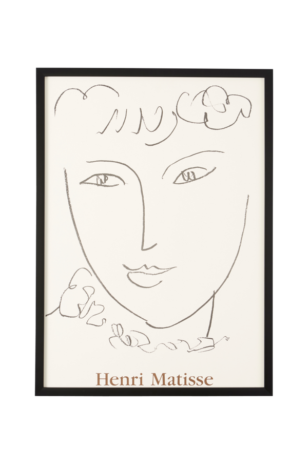 Bilde av Bilde Matisse Visage Esquisse - Multi
