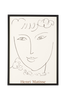 Taulu Matisse Visage Esquisse