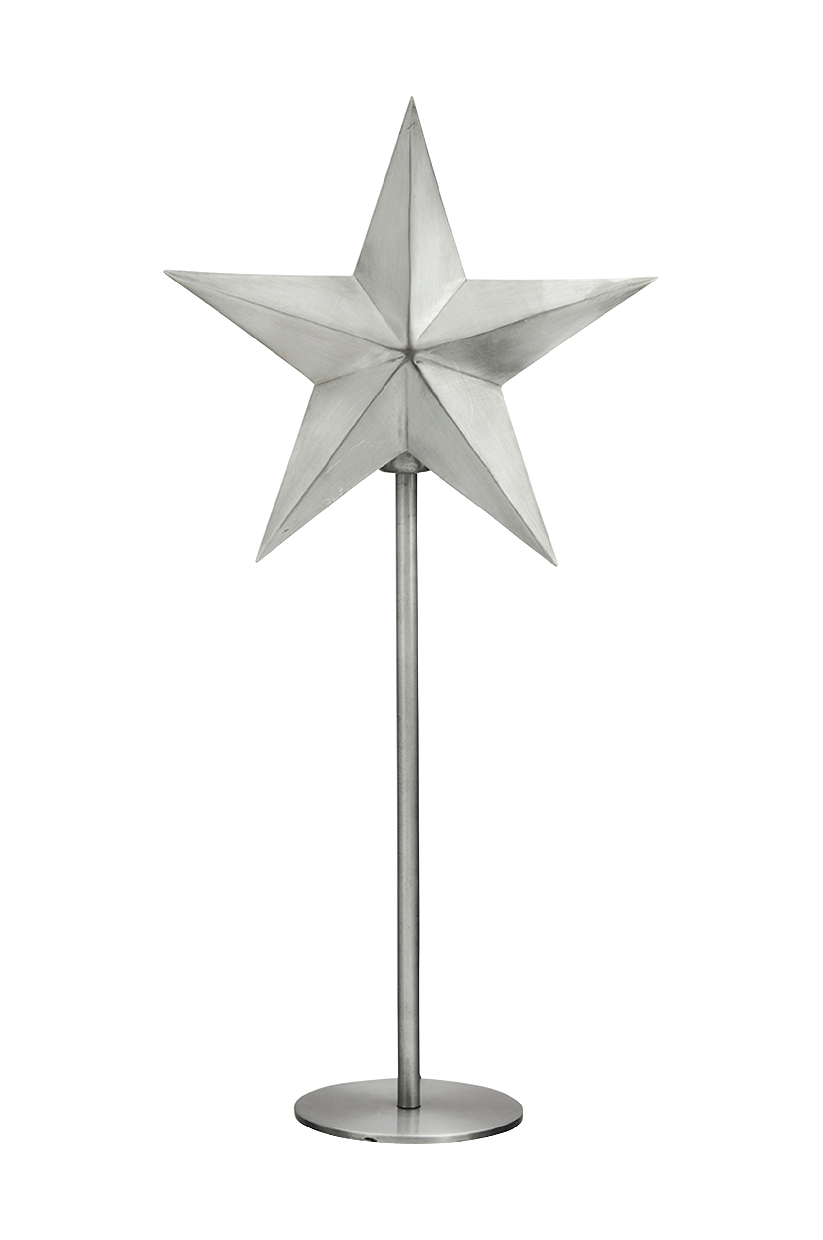 PR Home - Bordslampa NORDIC STAR ON BASE, 63 cm - Silver