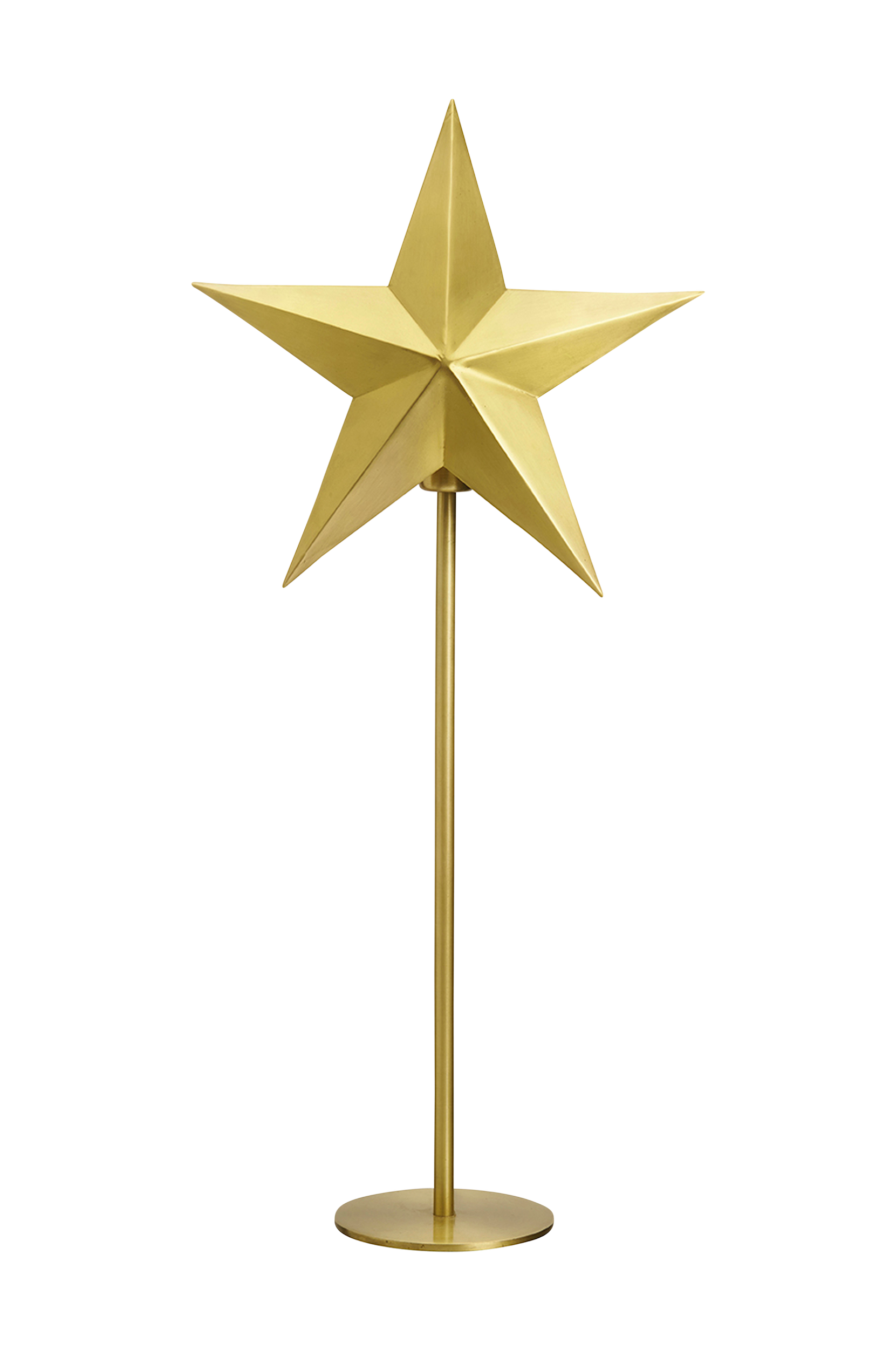 PR Home - Bordslampa Nordic STAR ON BASE, 76 cm - Guld