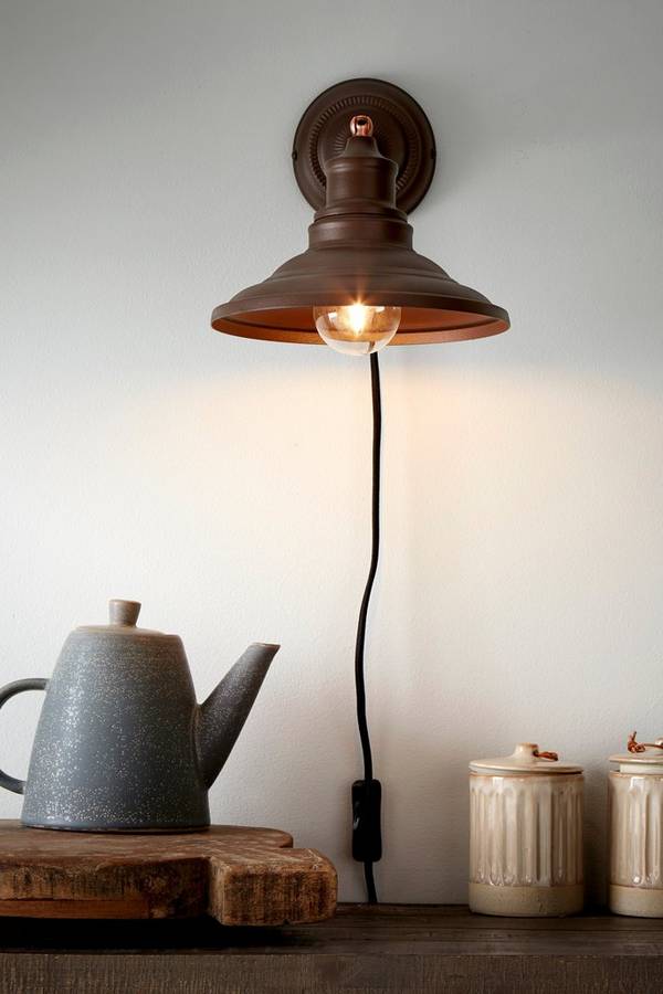 Bilde av Vegglampe Henry Kobber - 30151
