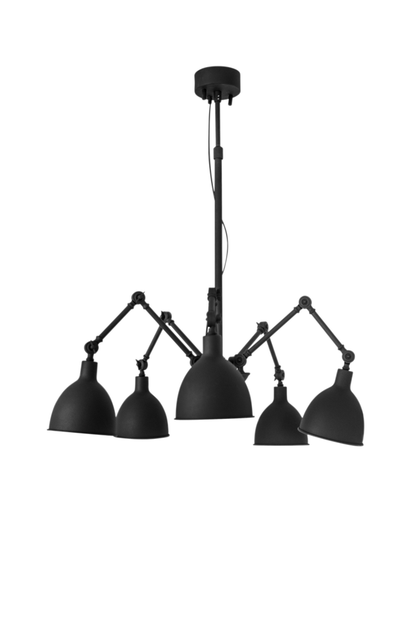 Bilde av Bazar Taklampe BAZAR 5-armet, 76 cm - Svart
