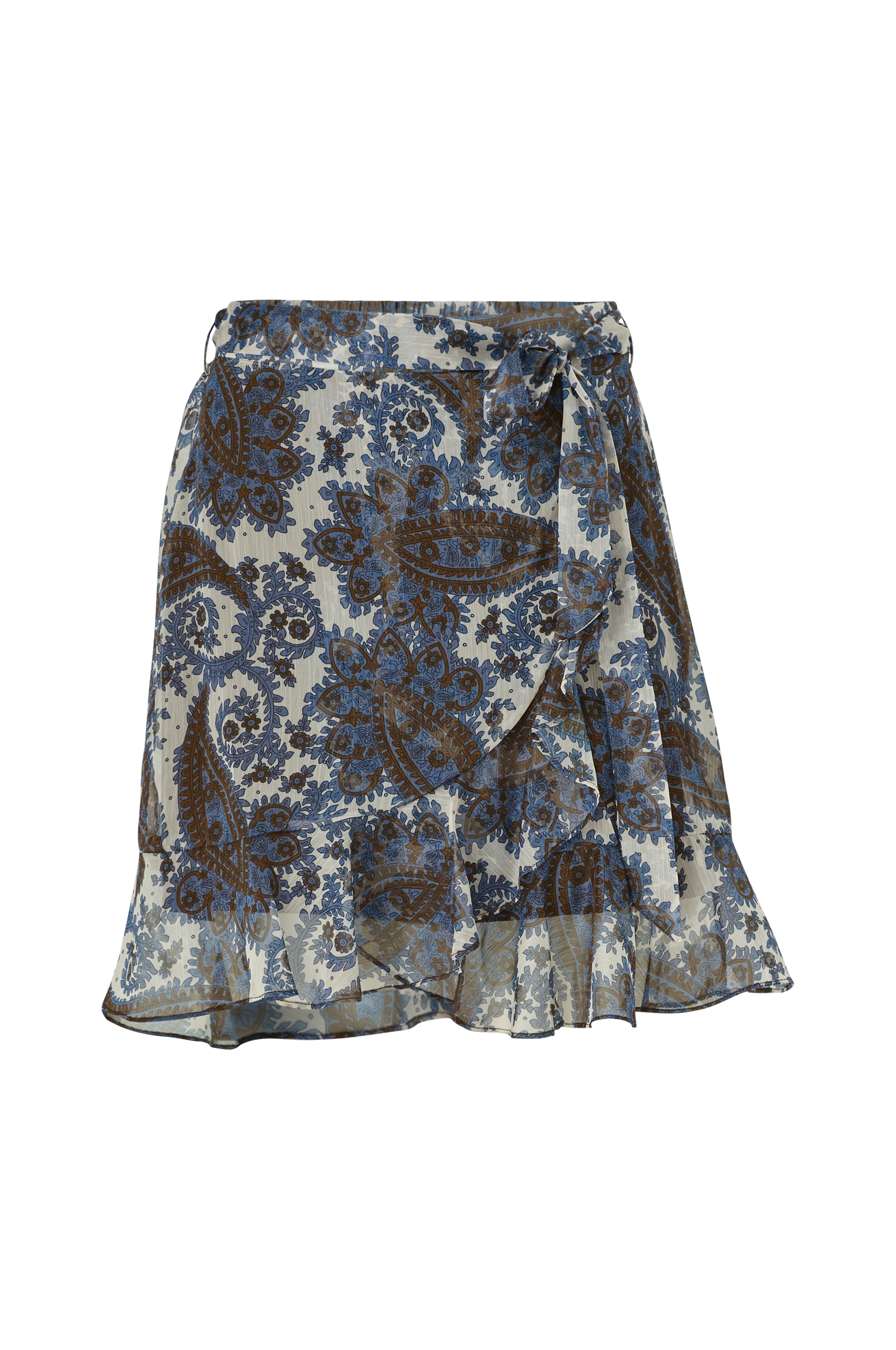 co'couture Volangskjørt Perrine Emmy Skirt Blå Dame co'couture Volangskjørt Perrine Emmy Skirt Blå Dame