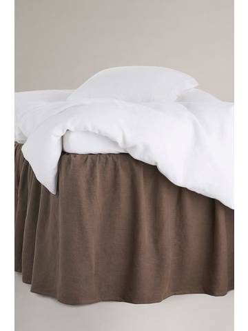 Sängkappa  - Sängkappa Calm i lin och bomull, höjd 60 cm