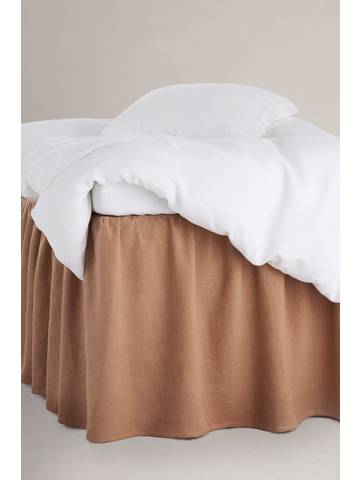 Sängkappa  - Sängkappa Calm i lin och bomull, höjd 60 cm