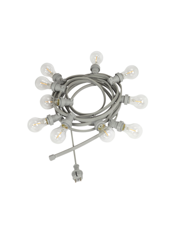 Ljusslinga  - Ljusslinga Bright light string med klara ljuskällor, 7 m