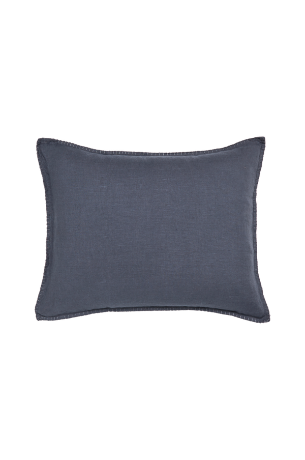 Bilde av Putevar Candice Blanket Stitch i vasket lin - 30151
