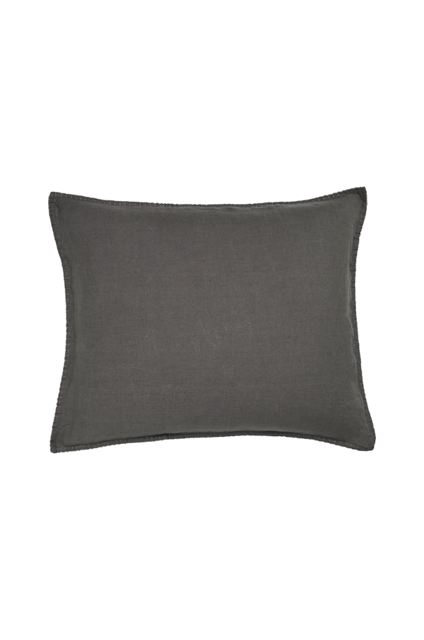 Bilde av Putevar Candice Blanket Stitch i vasket lin - 30151
