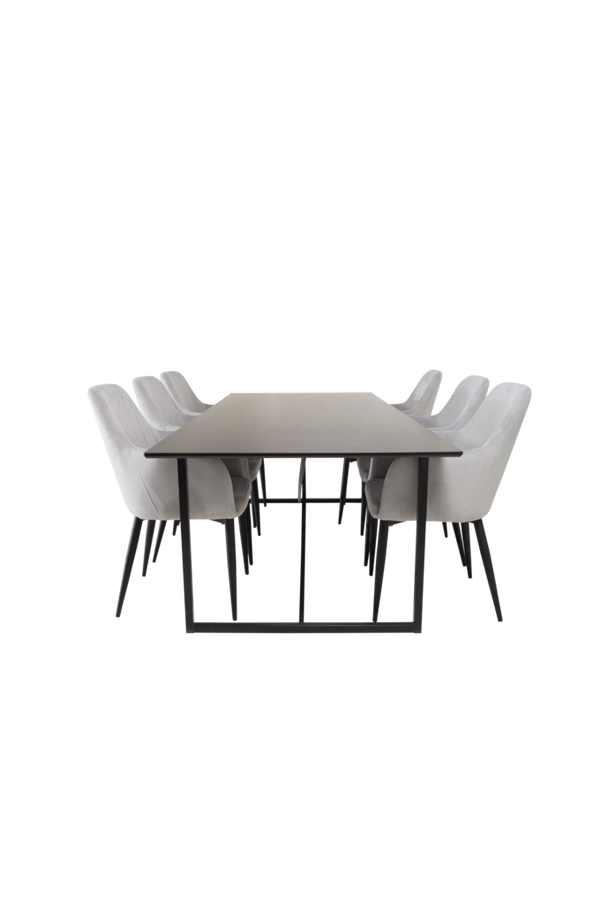 Bilde av Spisegruppe Pinner bord og 6 stk Comfort stoler - 1
