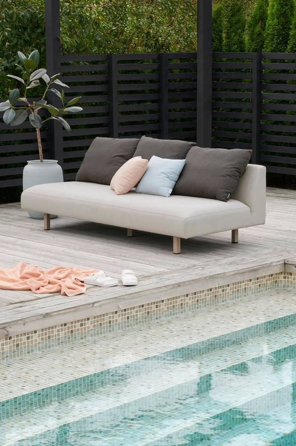 Bilde av Loungesofa Earth 3-seter - Lys beige
