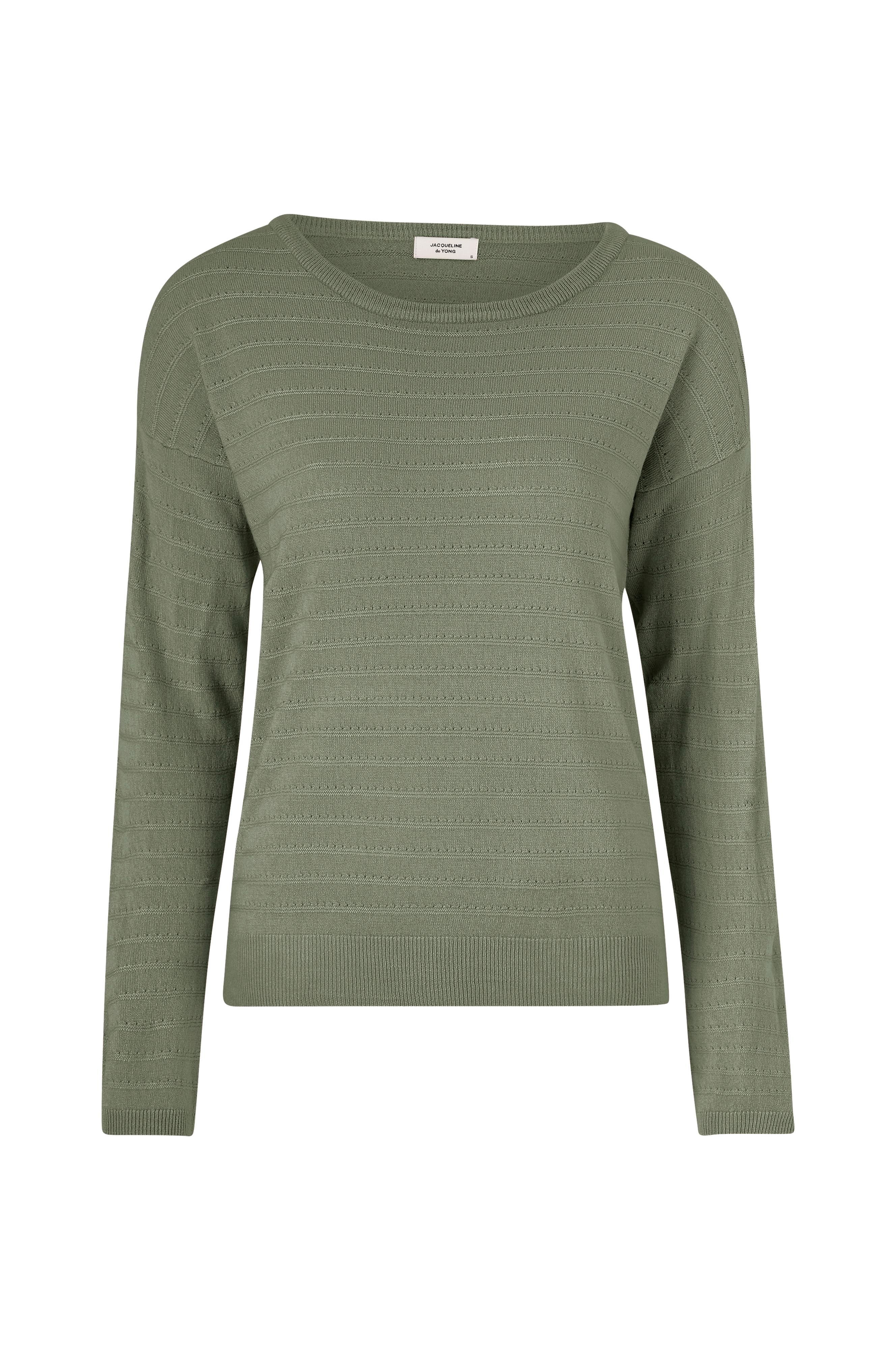 Jacqueline de Yong Trøje jdyGadot L/S Pullover Knt - Grå - Striktrøjer Jacqueline de Yong Trøje jdyGadot L/S Pullover Knt - Grå - Striktrøjer