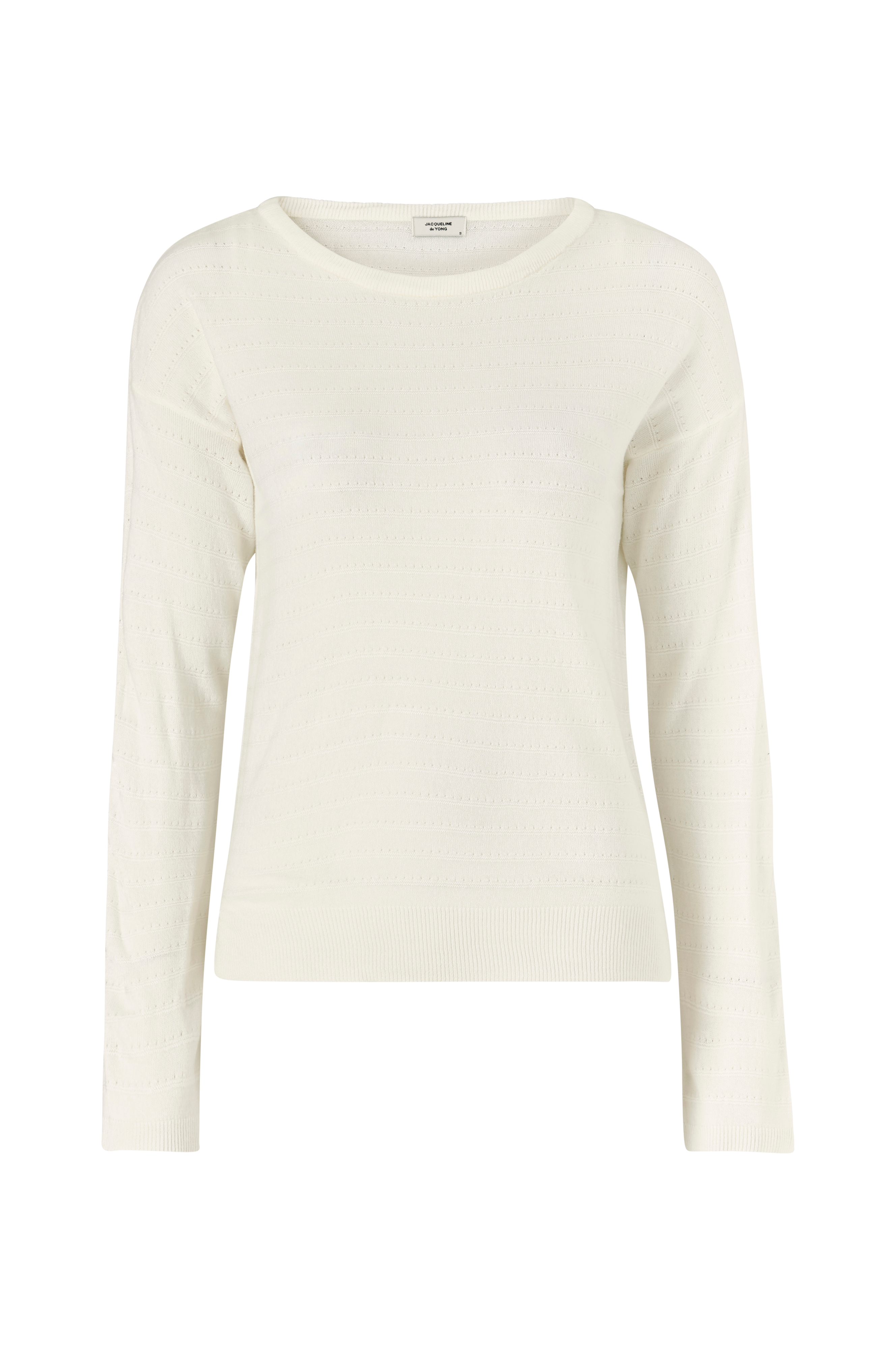 Jacqueline de Yong Trøje jdyGadot L/S Pullover Knt - Grå - Striktrøjer Jacqueline de Yong Trøje jdyGadot L/S Pullover Knt - Grå - Striktrøjer