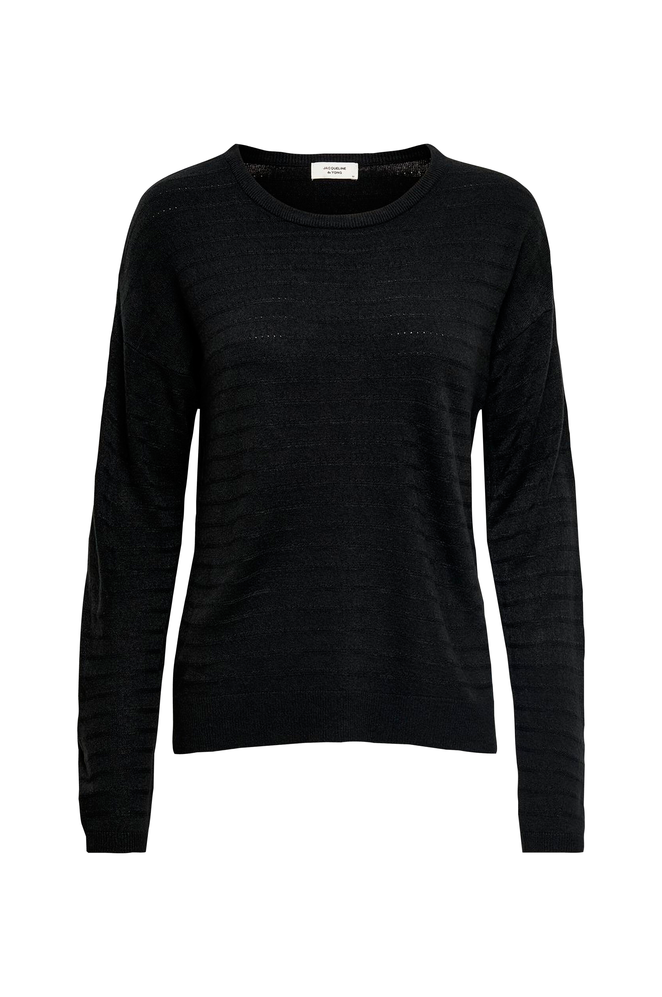 Jacqueline de Yong Trøje jdyGadot L/S Pullover Knt - Grå - Striktrøjer Jacqueline de Yong Trøje jdyGadot L/S Pullover Knt - Grå - Striktrøjer