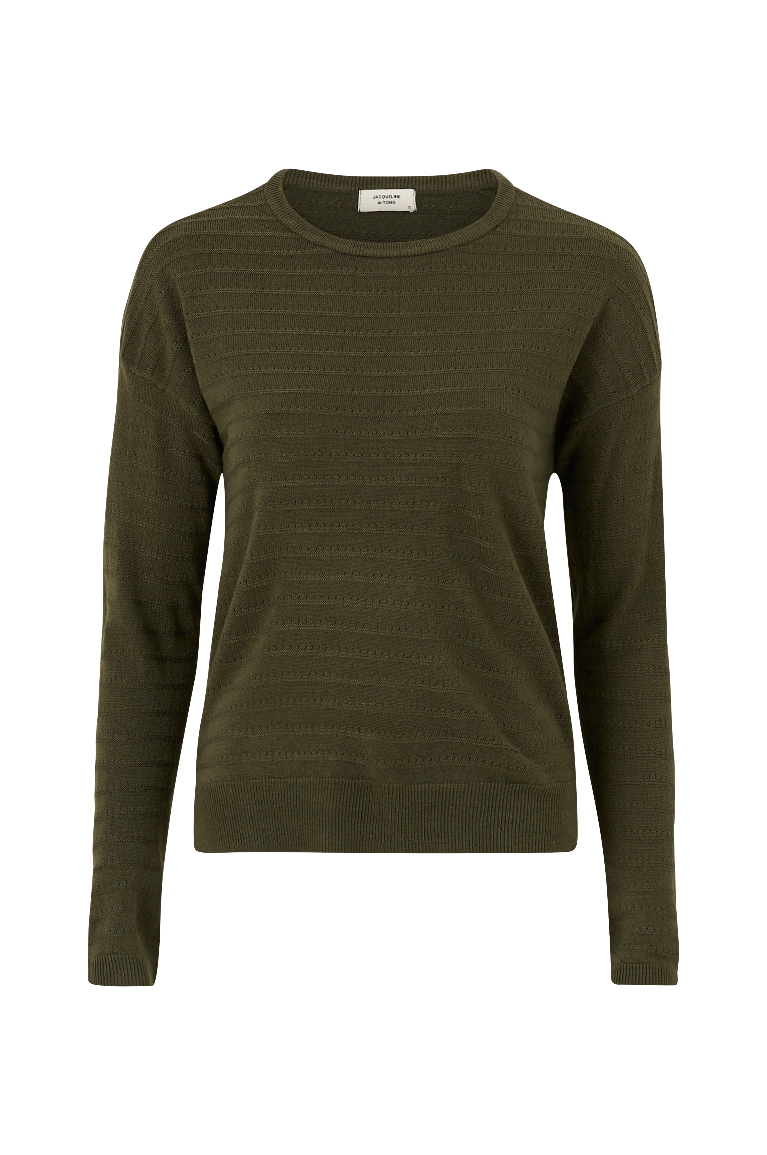 Jacqueline de Yong Trøje jdyGadot L/S Pullover Knt - Grå - Striktrøjer Jacqueline de Yong Trøje jdyGadot L/S Pullover Knt - Grå - Striktrøjer