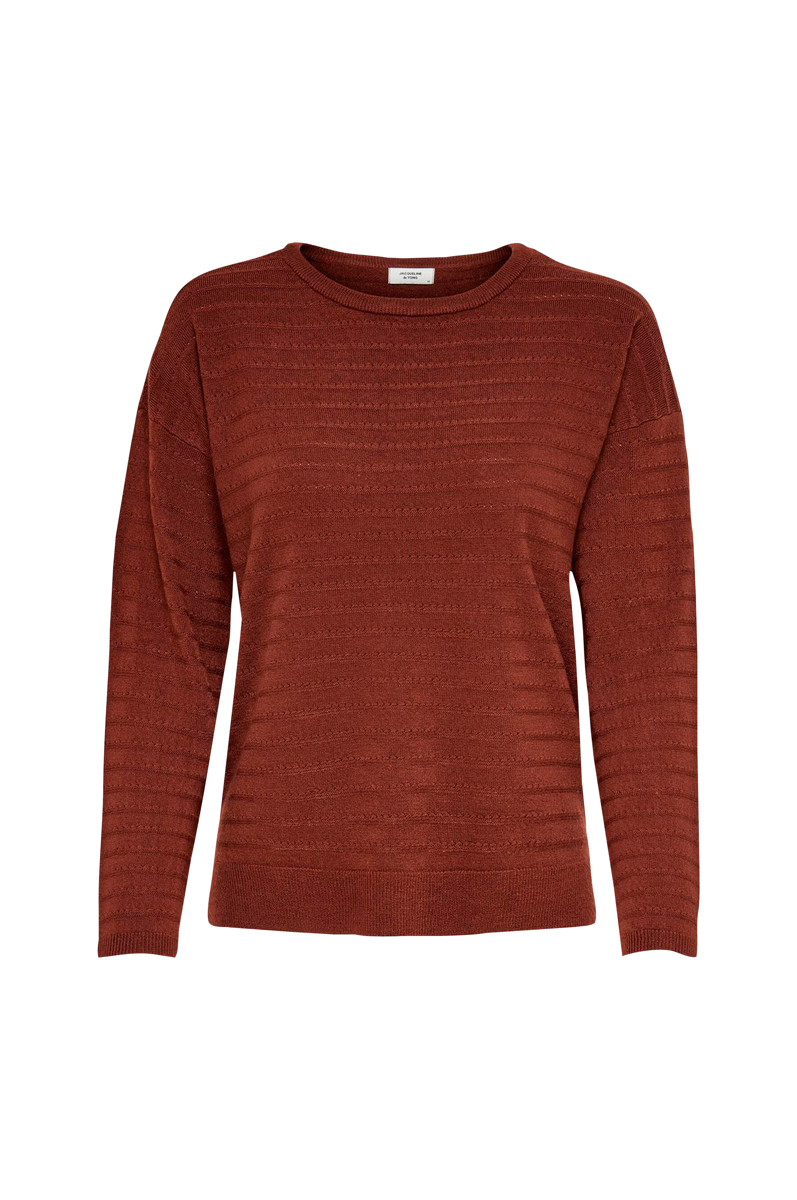 Jacqueline de Yong Trøje jdyGadot L/S Pullover Knt - Grå - Striktrøjer Jacqueline de Yong Trøje jdyGadot L/S Pullover Knt - Grå - Striktrøjer