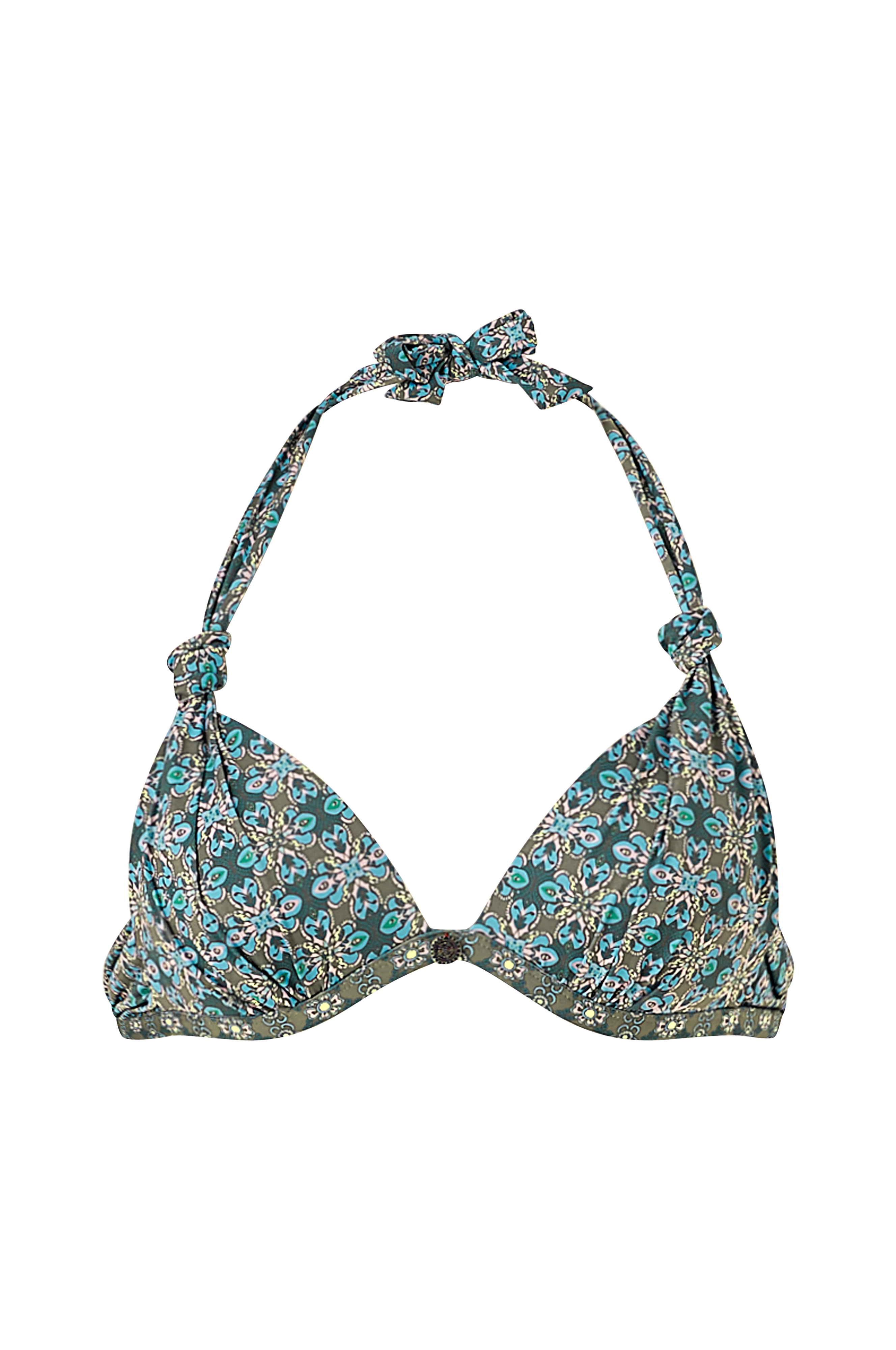 Odd Molly Bikinibh Swimdream Halterneck Top Grön Bikiniöverdelar